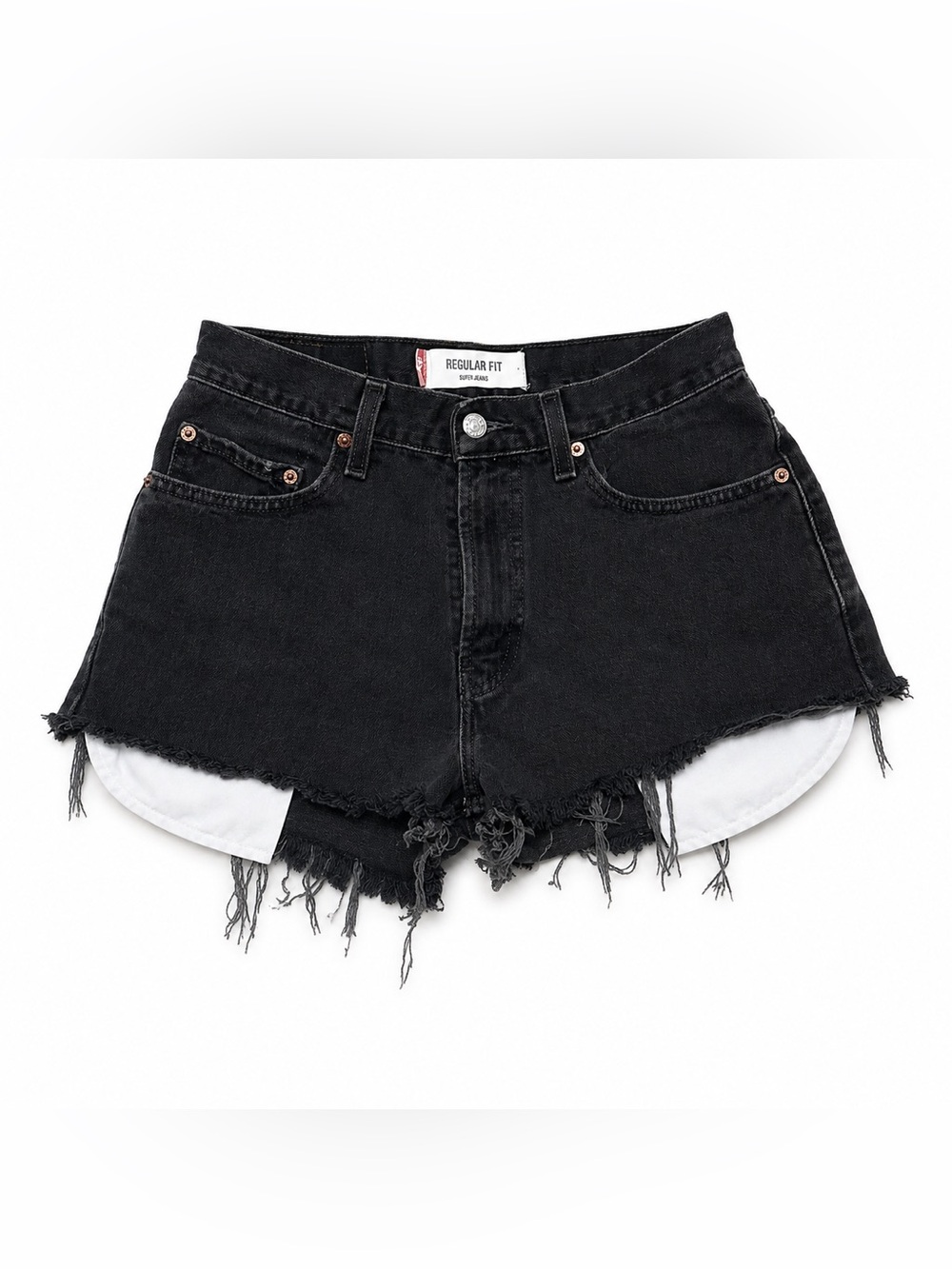 Vintage Levi’s 505 cutoff Jean shorts size 29 black